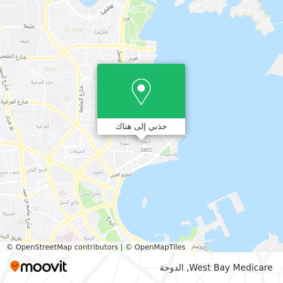 خريطة West Bay Medicare