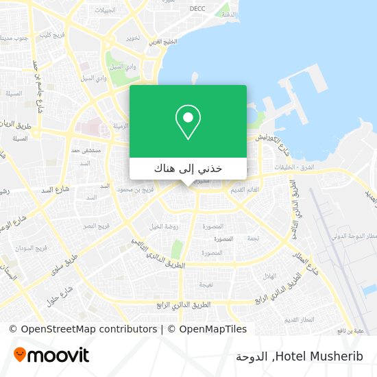 خريطة Hotel Musherib