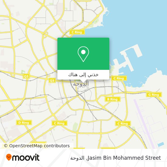 خريطة Jasim Bin Mohammed Street