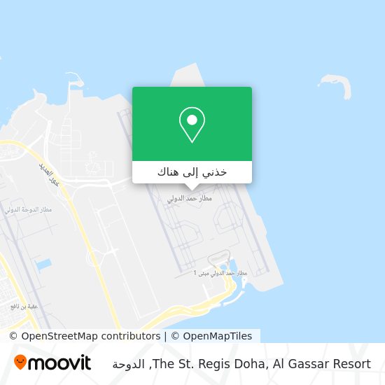خريطة The St. Regis Doha, Al Gassar Resort
