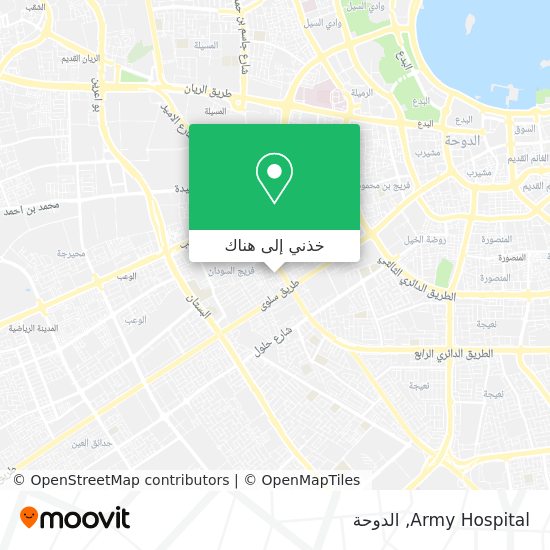 خريطة Army Hospital
