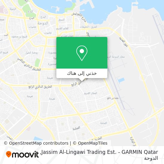 خريطة Jassim Al-Lingawi Trading Est. - GARMIN Qatar
