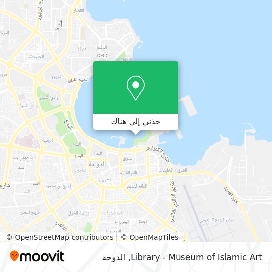 خريطة Library - Museum of Islamic Art