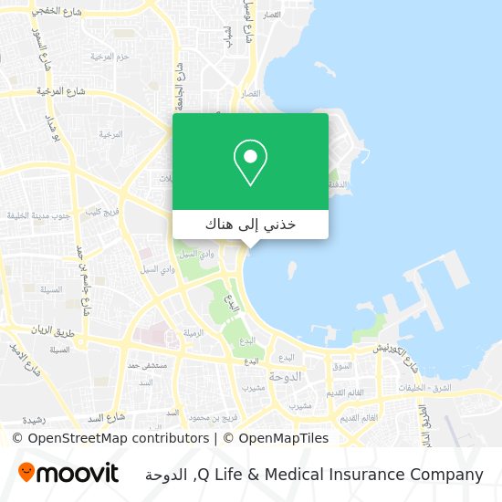 خريطة Q Life & Medical Insurance Company