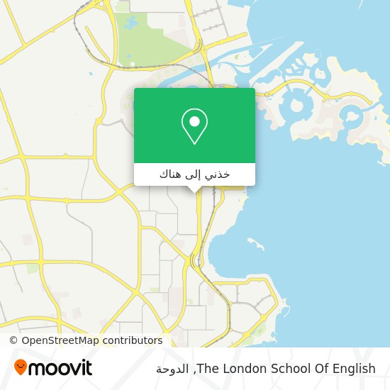 خريطة The London School Of English