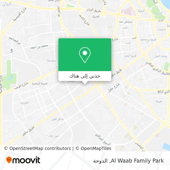 خريطة Al Waab Family Park