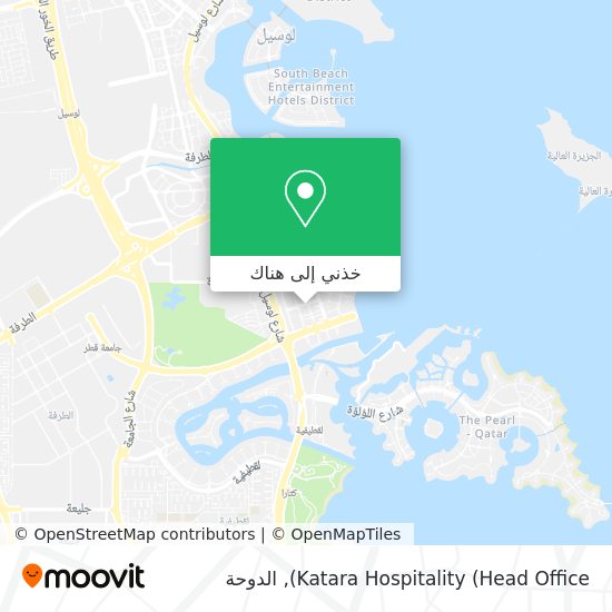 خريطة Katara Hospitality (Head Office)