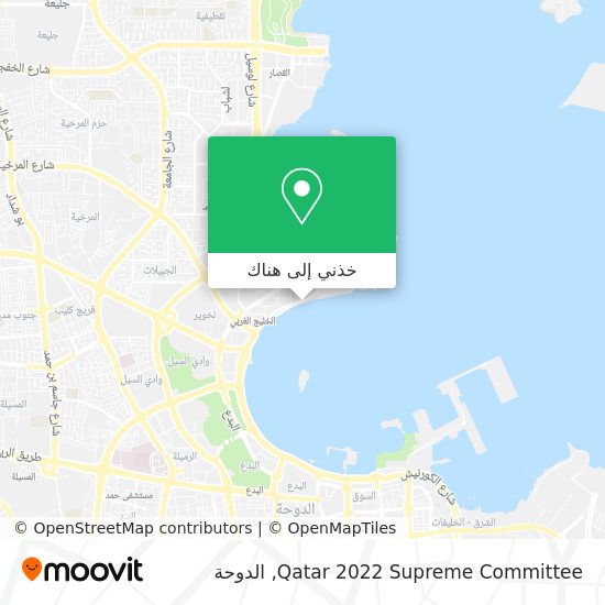 خريطة Qatar 2022 Supreme Committee