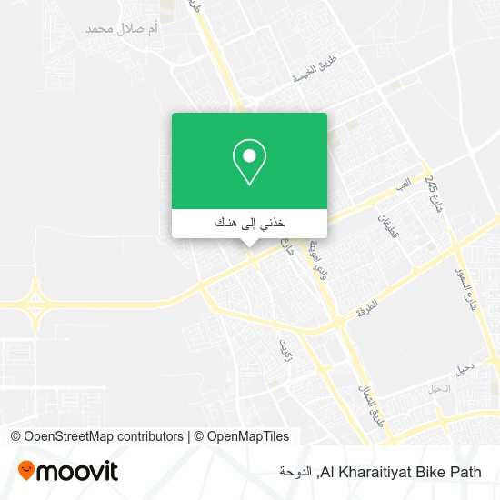 خريطة Al Kharaitiyat Bike Path