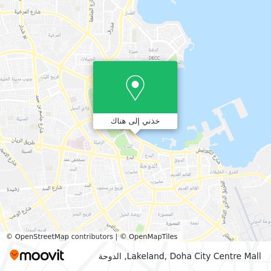 خريطة Lakeland, Doha City Centre Mall