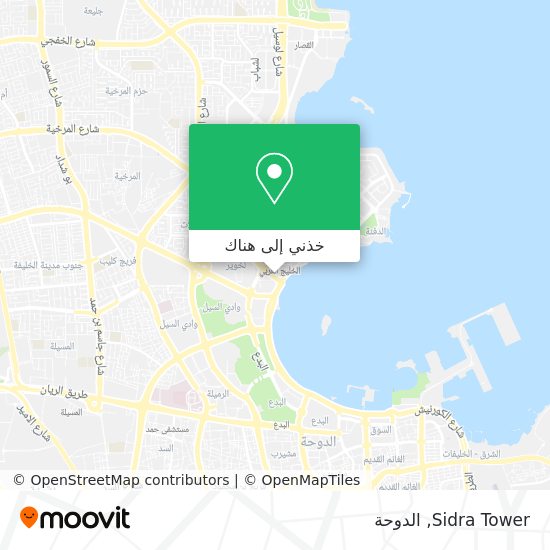 خريطة Sidra Tower