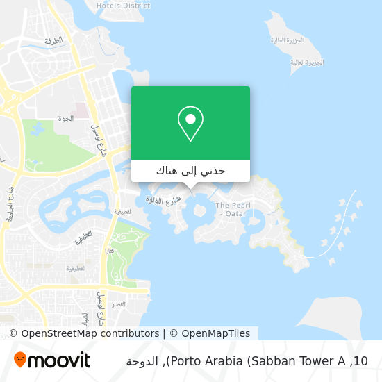 خريطة 10, Porto Arabia (Sabban Tower A)