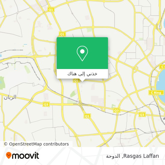 خريطة Rasgas Laffan