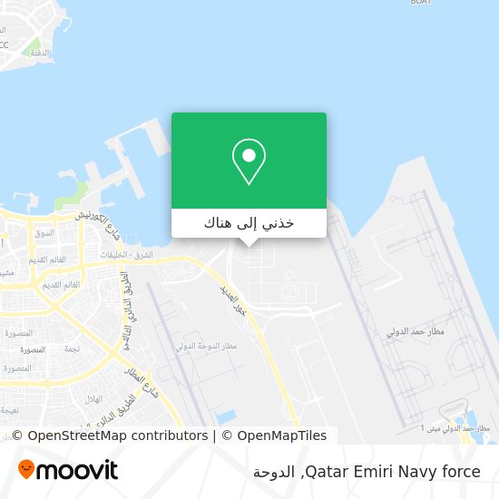 خريطة Qatar Emiri Navy force