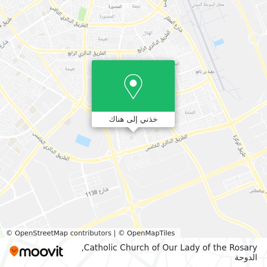 خريطة Catholic Church of Our Lady of the Rosary