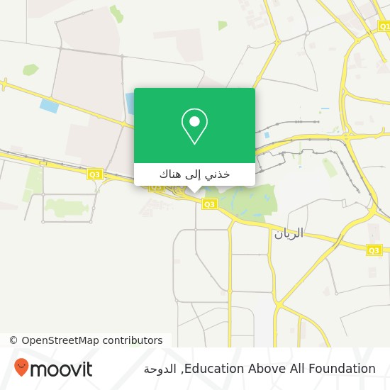 خريطة Education Above All Foundation