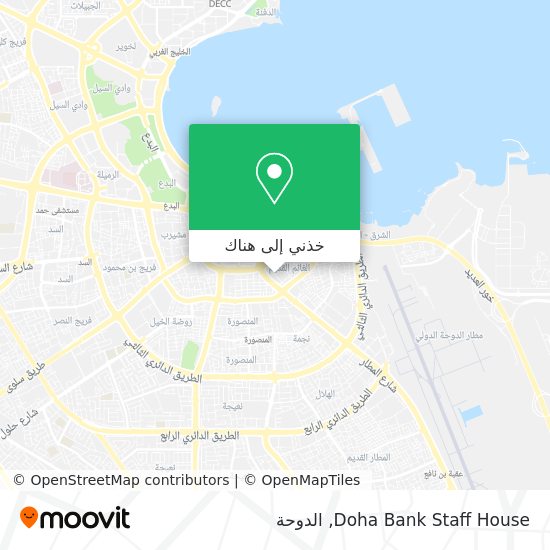 خريطة Doha Bank Staff House