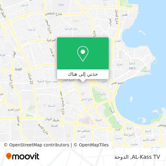 خريطة AL-Kass TV