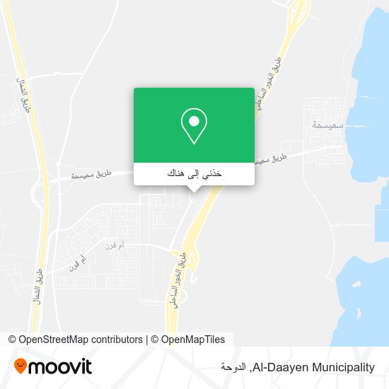 خريطة Al-Daayen Municipality