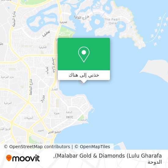 خريطة Malabar Gold & Diamonds (Lulu Gharafa)