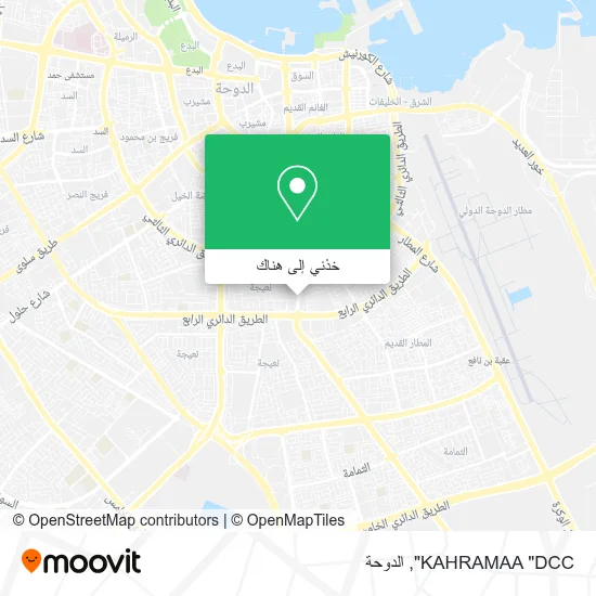 خريطة KAHRAMAA "DCC"