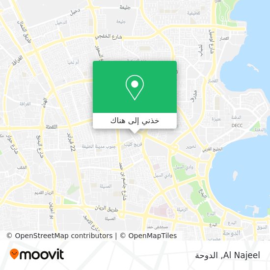 خريطة Al Najeel