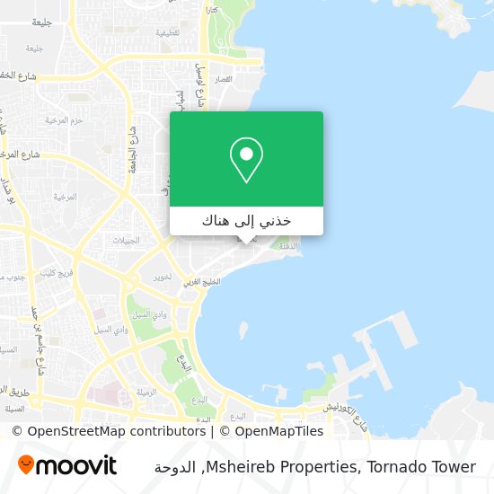 خريطة Msheireb Properties, Tornado Tower