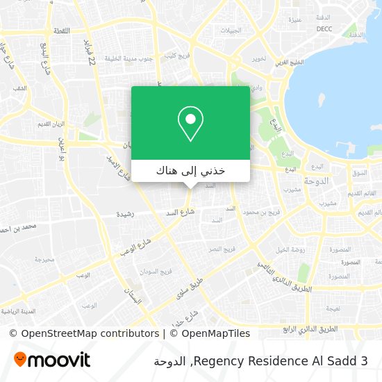 خريطة Regency Residence Al Sadd 3