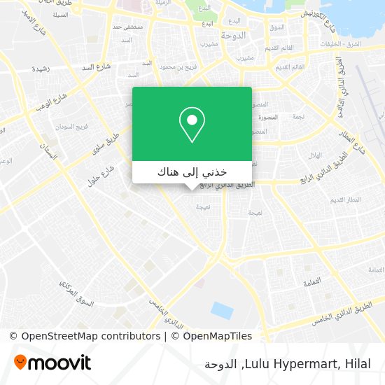 خريطة Lulu Hypermart, Hilal