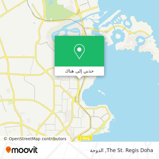 خريطة The St. Regis Doha