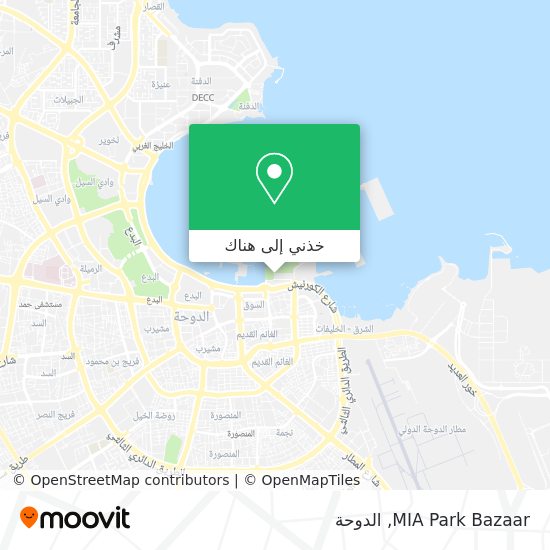 خريطة MIA Park Bazaar