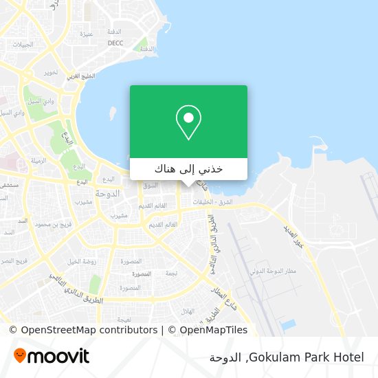 خريطة Gokulam Park Hotel