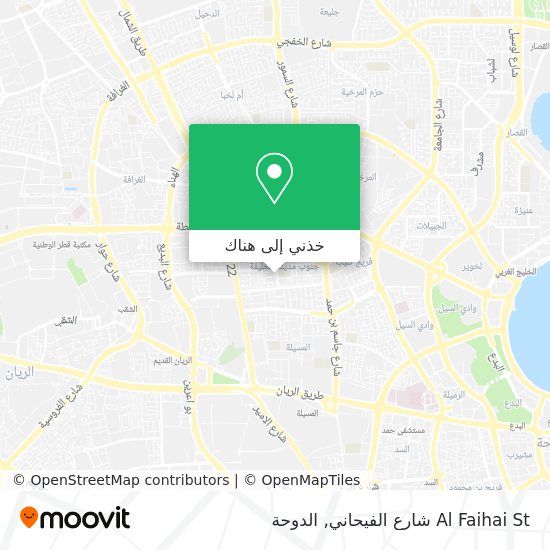 خريطة Al Faihai St شارع الفيحاني