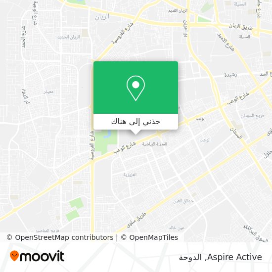 خريطة Aspire Active