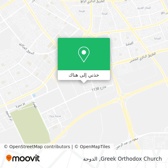 خريطة Greek Orthodox Church