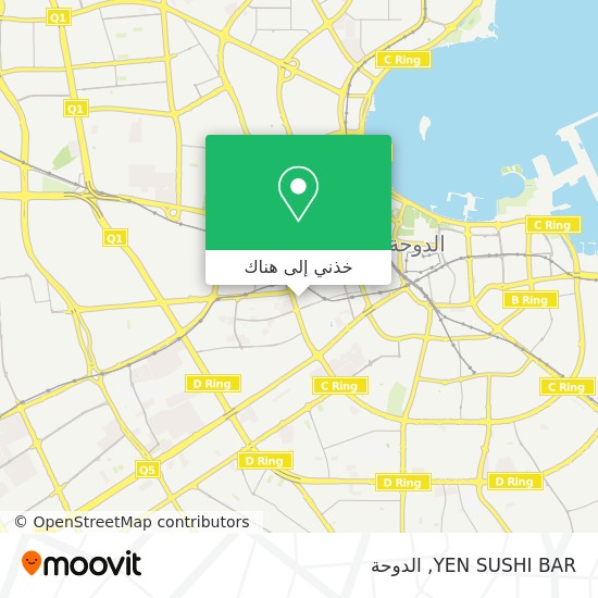 خريطة YEN SUSHI BAR