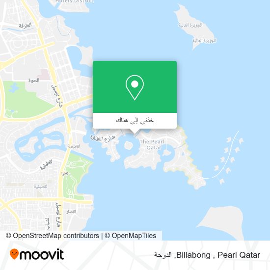 خريطة Billabong , Pearl Qatar