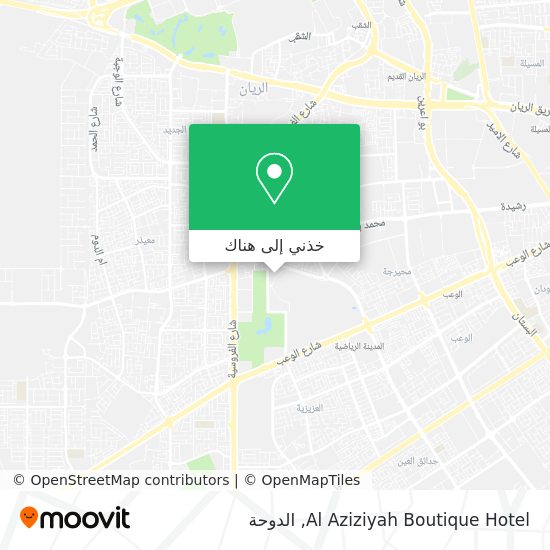 خريطة Al Aziziyah Boutique Hotel