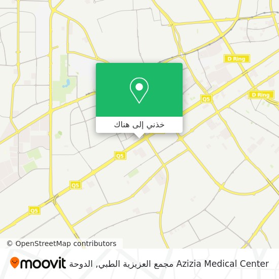 خريطة Azizia Medical Center مجمع العزيزية الطبي