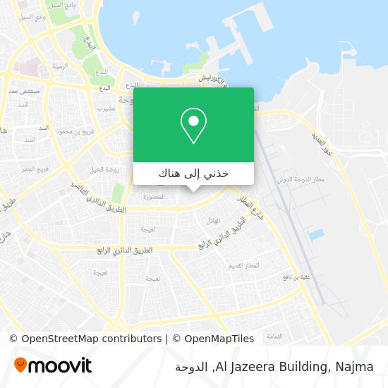 خريطة Al Jazeera Building, Najma