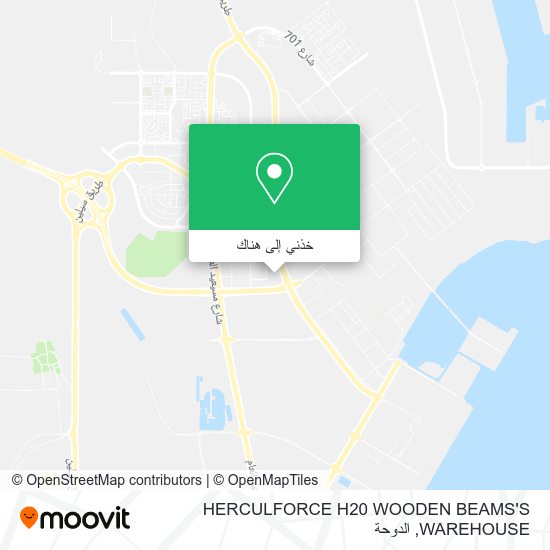 خريطة HERCULFORCE H20 WOODEN BEAMS'S WAREHOUSE