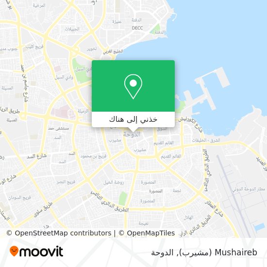 خريطة Mushaireb (مشيرب)