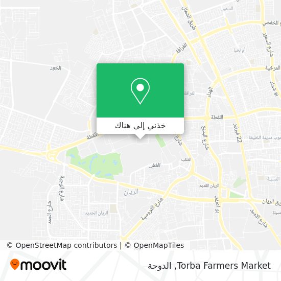 خريطة Torba Farmers Market