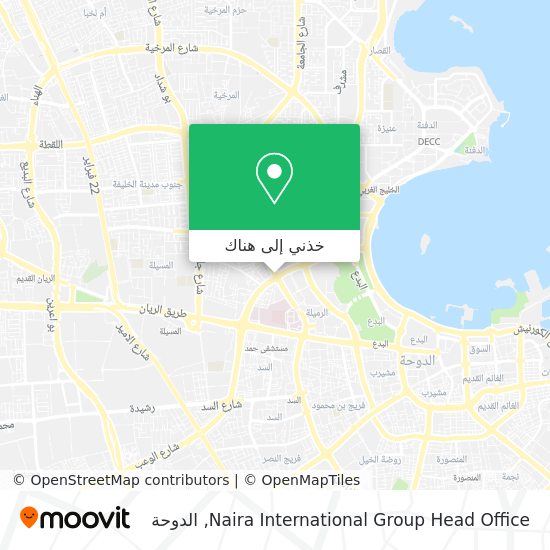 خريطة Naira International Group Head Office