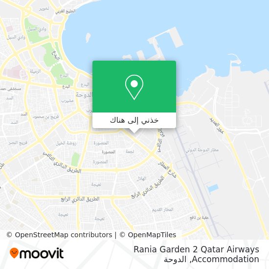 خريطة Rania Garden 2 Qatar Airways Accommodation