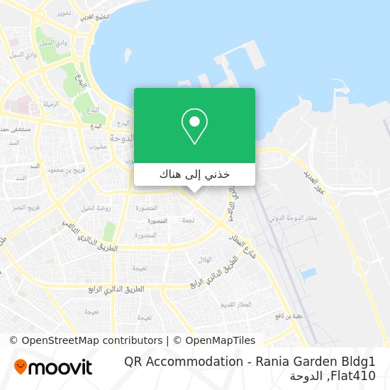 خريطة QR Accommodation - Rania Garden Bldg1 Flat410