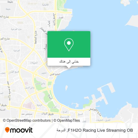 خريطة F1H2O Racing Live Streaming OB