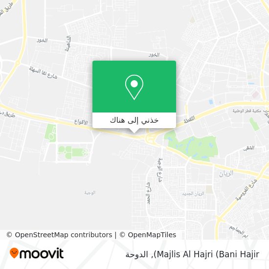 خريطة Majlis Al Hajri (Bani Hajir)