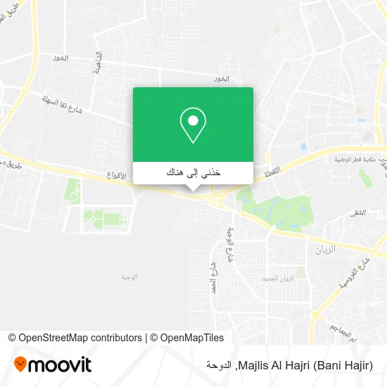 خريطة Majlis Al Hajri (Bani Hajir)