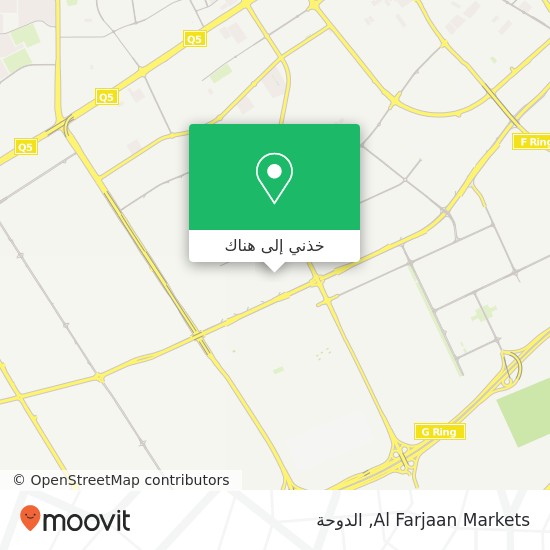 خريطة Al Farjaan Markets